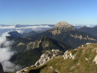 Chamechaude depuis la Dent de Crolles